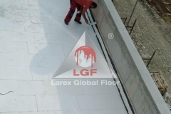 Larex Global Floor - Hidroizolatii acoperis balastat strat izolatie polistiren