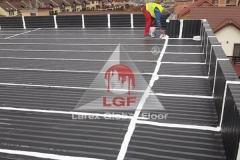 Larex Global Floor - Hidroizolatii acoperis balastat terasa aplicare membrana lichida