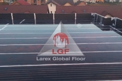 Larex Global Floor - Hidroizolatii acoperis balastat test inundare